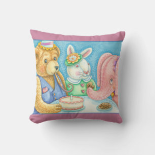 Coussin Fête pour animaux farcis Pinky JETER PILLOW