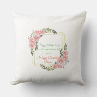 Coussin Fêtez Votre Favori : Joyeux Anniversaire Le