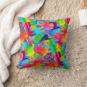 Coussin FEU À PÂSSELLE CKC, COUVERT Bleu-SQ (Couverture)