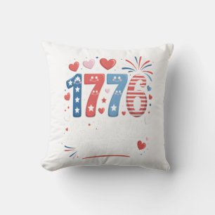 Coussin Feu d’artifice 4 juillet 1776