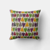 Coussin feu de forêt topique (Verso)