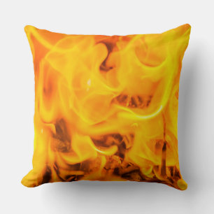Coussin Feu et flammes