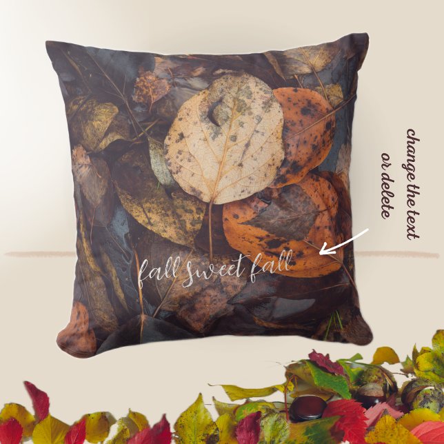 Coussin Feuillage d'automne (Créateur téléchargé)
