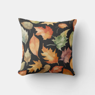 Coussin Feuillage d'automne - Élégantes feuilles d'automne