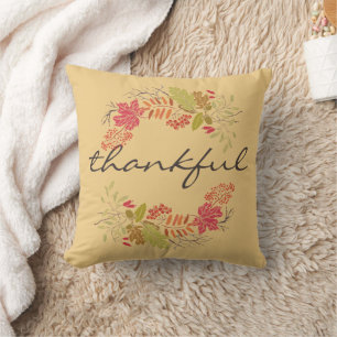 Coussin Feuillage d'automne Florales d'automne Reconnaissa