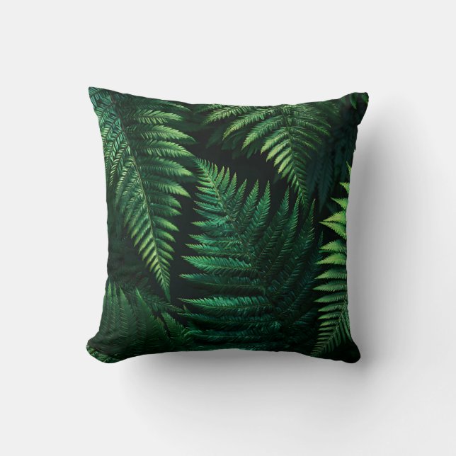 Coussin Feuillage de cottage botanique élégant et stylé  (Recto)