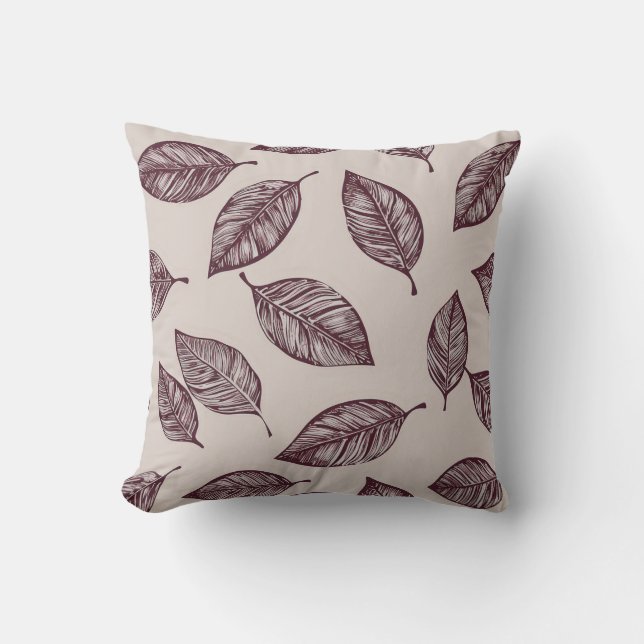 Coussin Feuille (Recto)