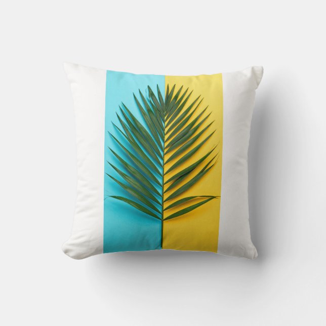 Coussin feuille (Recto)