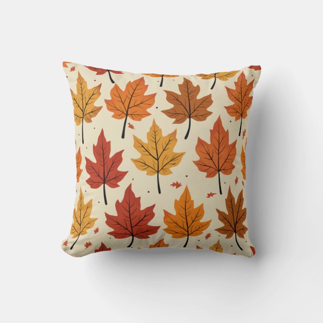 coussin feuille (Recto)