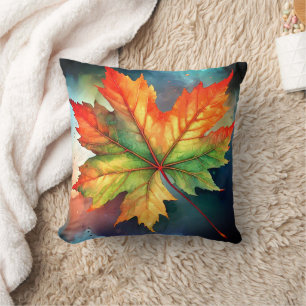 Coussin Feuille