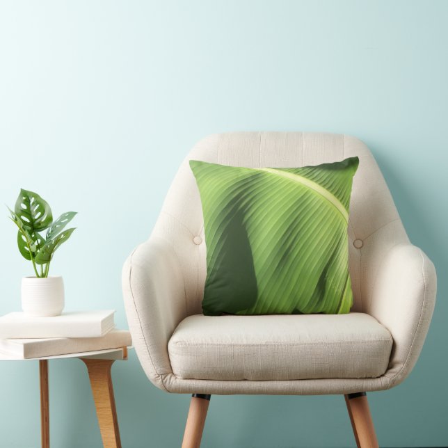 Coussin Feuille banane (Chaise)