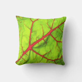 Coussin Feuille Chard suisse