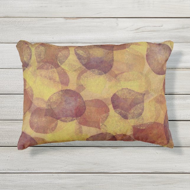 Coussin Feuille d'accents Aspen (Devant)