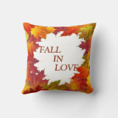 Coussin Feuille d'automne (Verso)