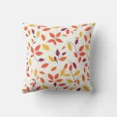 Coussin Feuille d'Automne - Couleurs Chaudes d'Aut (Verso)