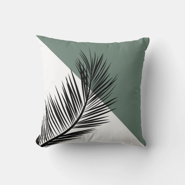 Coussin Feuille de palme (Recto)