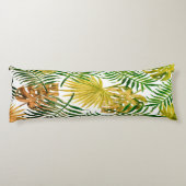 Coussin feuille de palme exotique (Dos)
