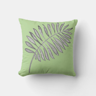 Coussin Feuille de palmier moderne