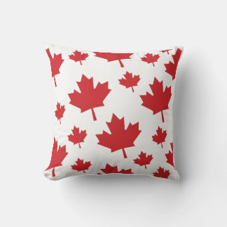 Coussin Feuille d'érable canadienne