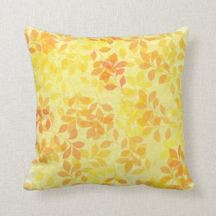 Coussin Feuille d'oreiller de jet d'été