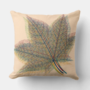 Coussin Feuille été