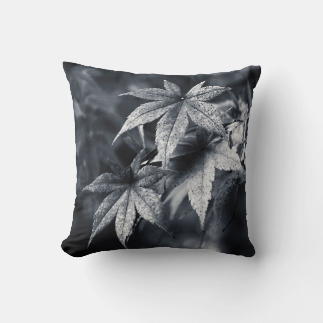 Coussin Feuille japonais (Recto)