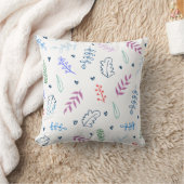 COUSSIN FEUILLE PASTEL MODERNE (Couverture)