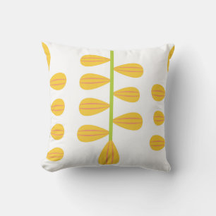 Coussin feuilles