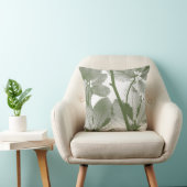 COUSSIN FEUILLES ARBRES VERTS (Chaise)