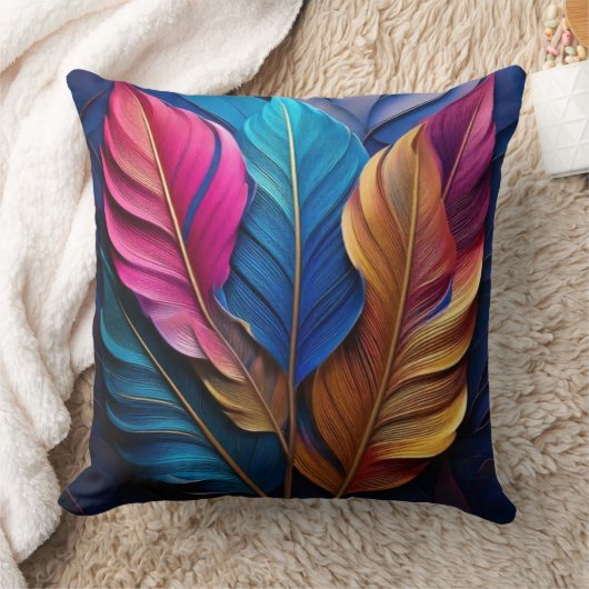 Coussin Feuilles colorées (Couverture)