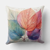Coussin Feuilles d'automne (Verso)