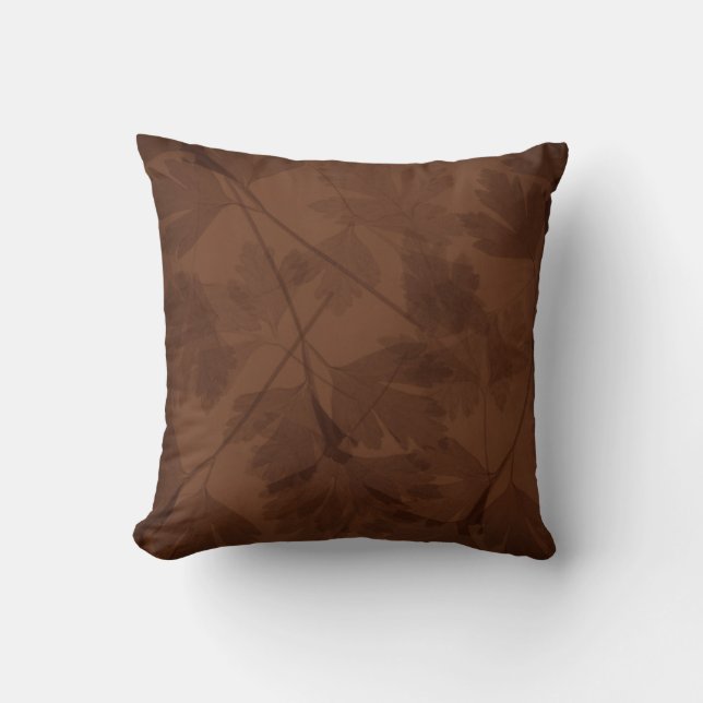 Coussin Feuilles d'automne (Recto)