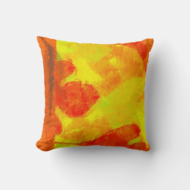 Coussin Feuilles d'automne (Recto)