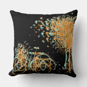 Coussin Feuilles d'automne arbres