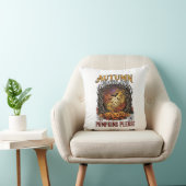 Coussin Feuilles D'automne Citrouilles S'il Vous Plaît Hal (Chaise)