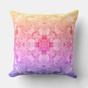 Coussin Feuilles d'automne Méditerranée Mandala Art 3 Cous