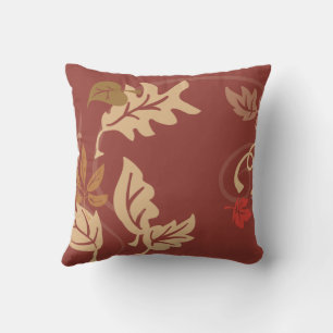 Coussin Feuilles d'automne richement conçues