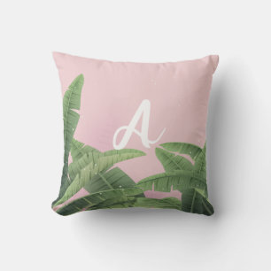 Coussin Feuilles de bananier personnalisées