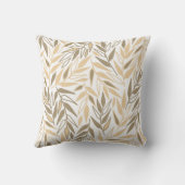 Coussin Feuilles de brindilles. (Verso)