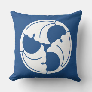 Coussin Feuilles de ginkgo trisectées