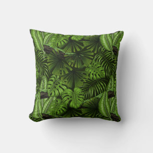 Coussin Feuilles de la jungle