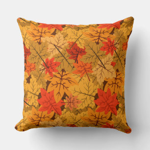 Coussin Feuilles de l'érable automne