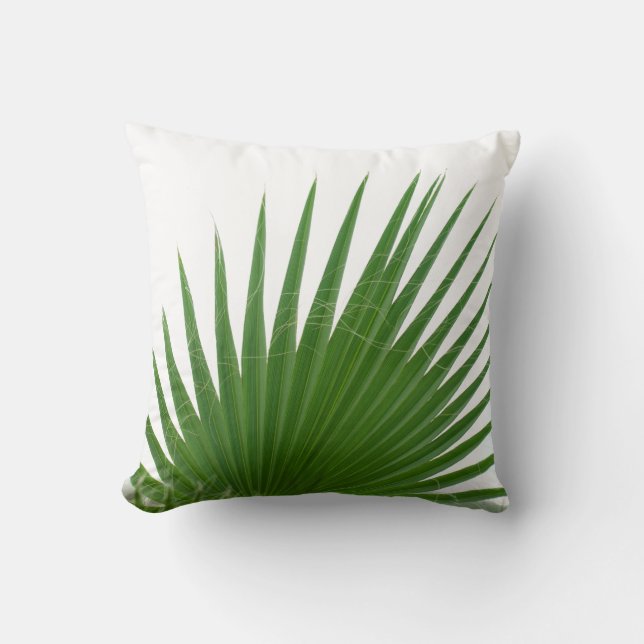 Coussin Feuilles de palmiers (Recto)