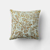Coussin Feuilles d'or 50e anniversaire Mariage (Verso)