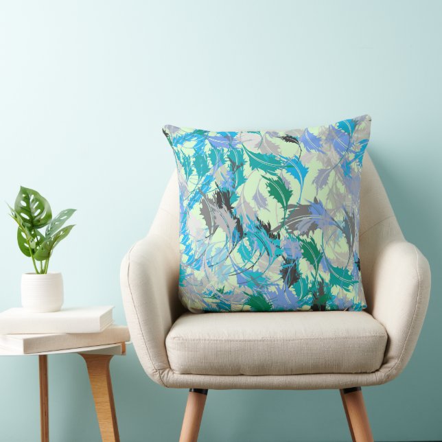 Coussin Feuilles en chute colorée 2 (Chaise)