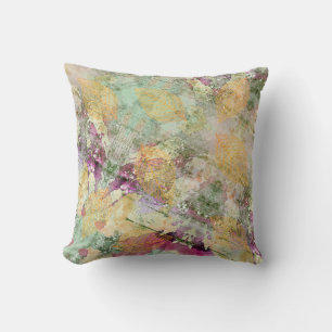 Coussin Feuilles Gold Orange Fall Leaf sur la page de déco