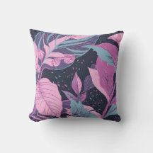 Feuilles pastel sur Arrière - plan foncé