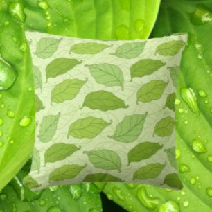 Coussin Feuilles Verdoyantes