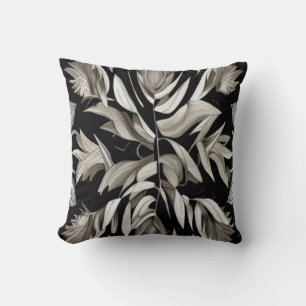 Coussin Feuilles Vintages tropicaux