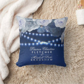 Coussin Feux à cordes Mariage photo (Couverture)